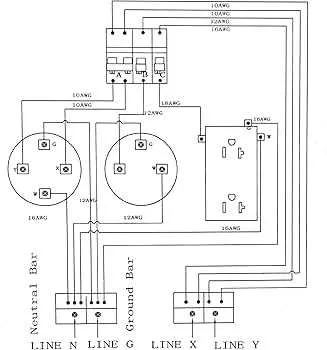wiring diagram for 30 amp rv outlet