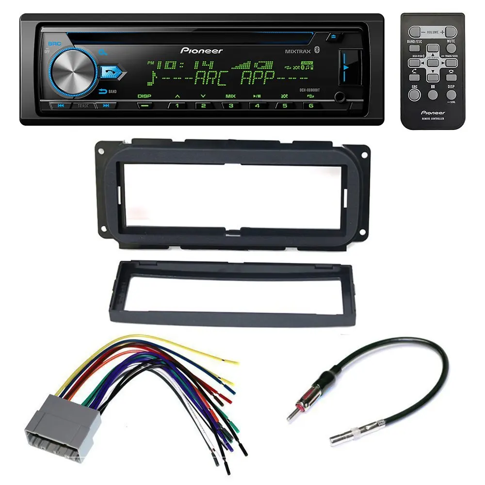 Step 6: Secure the car stereo and tidy up the wiring