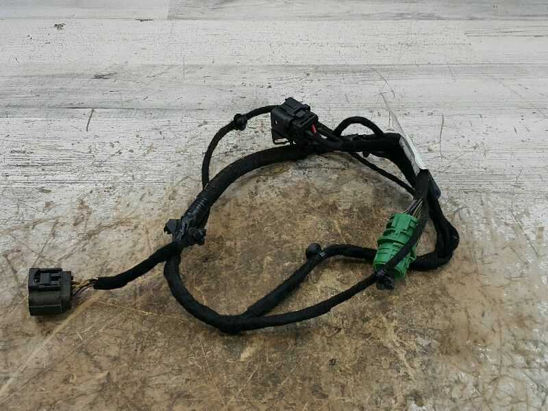 Steps to replace the left rear door wiring harness