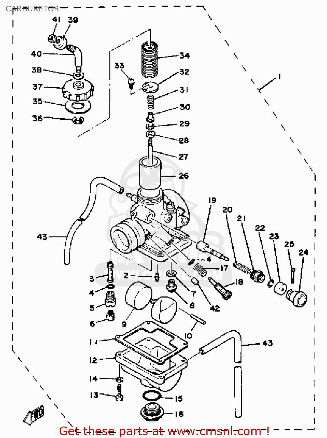 Exploring the Components of the YFZ450 Carb