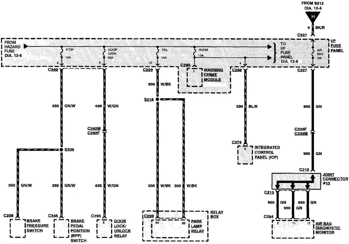 fuse diagram 2001 ford f150