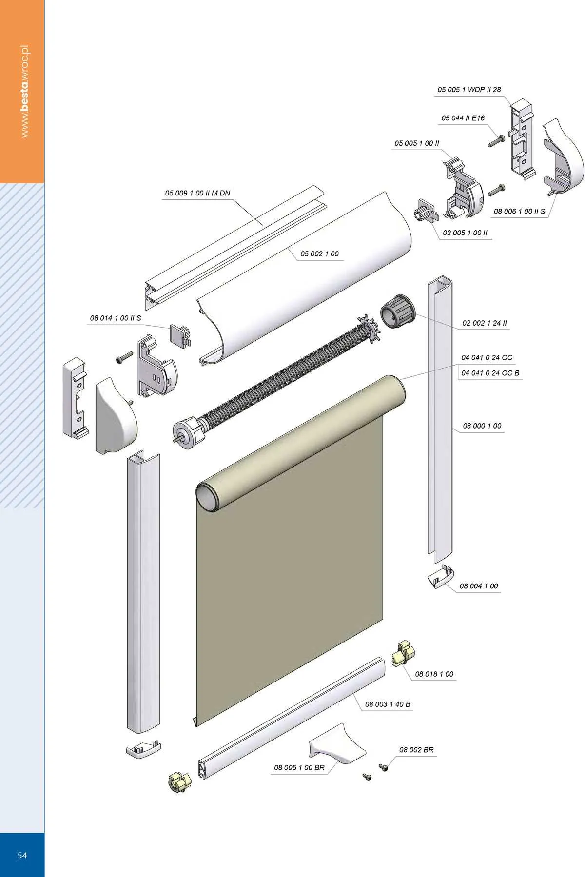 diagram types of blinds