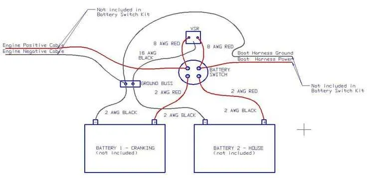 pontoon boat wiring diagram