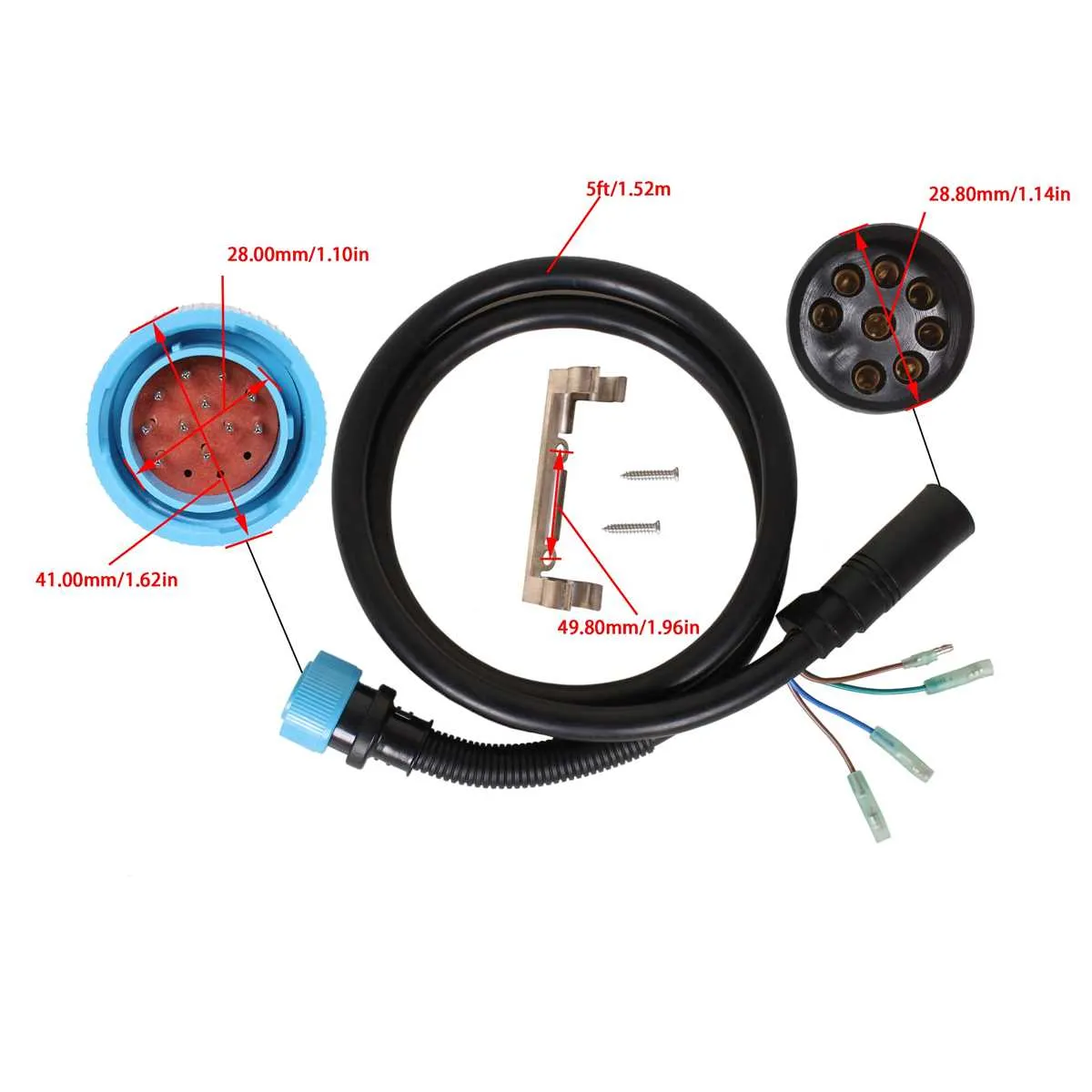 mercury 8 pin wiring harness diagram