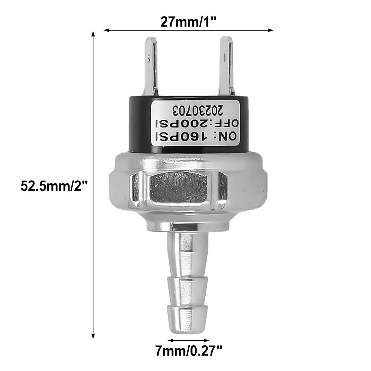 pressure switch for air compressor diagram