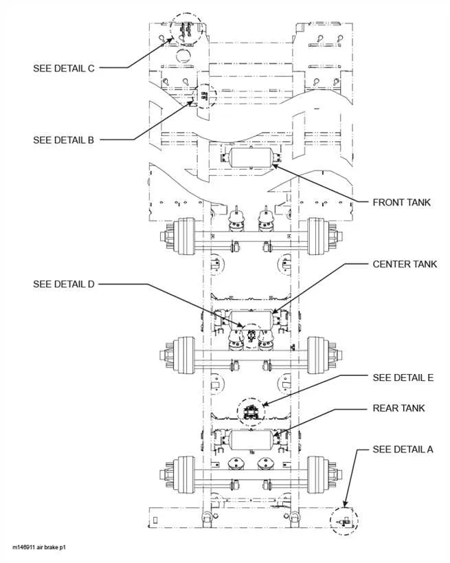 air brake system diagram
