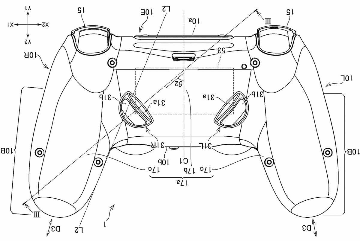 PS5 Controller Buttons Diagram