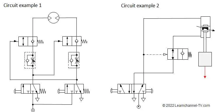 check valve pneumatic diagram