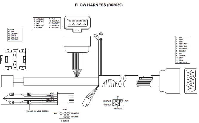 fisher plow electrical diagram