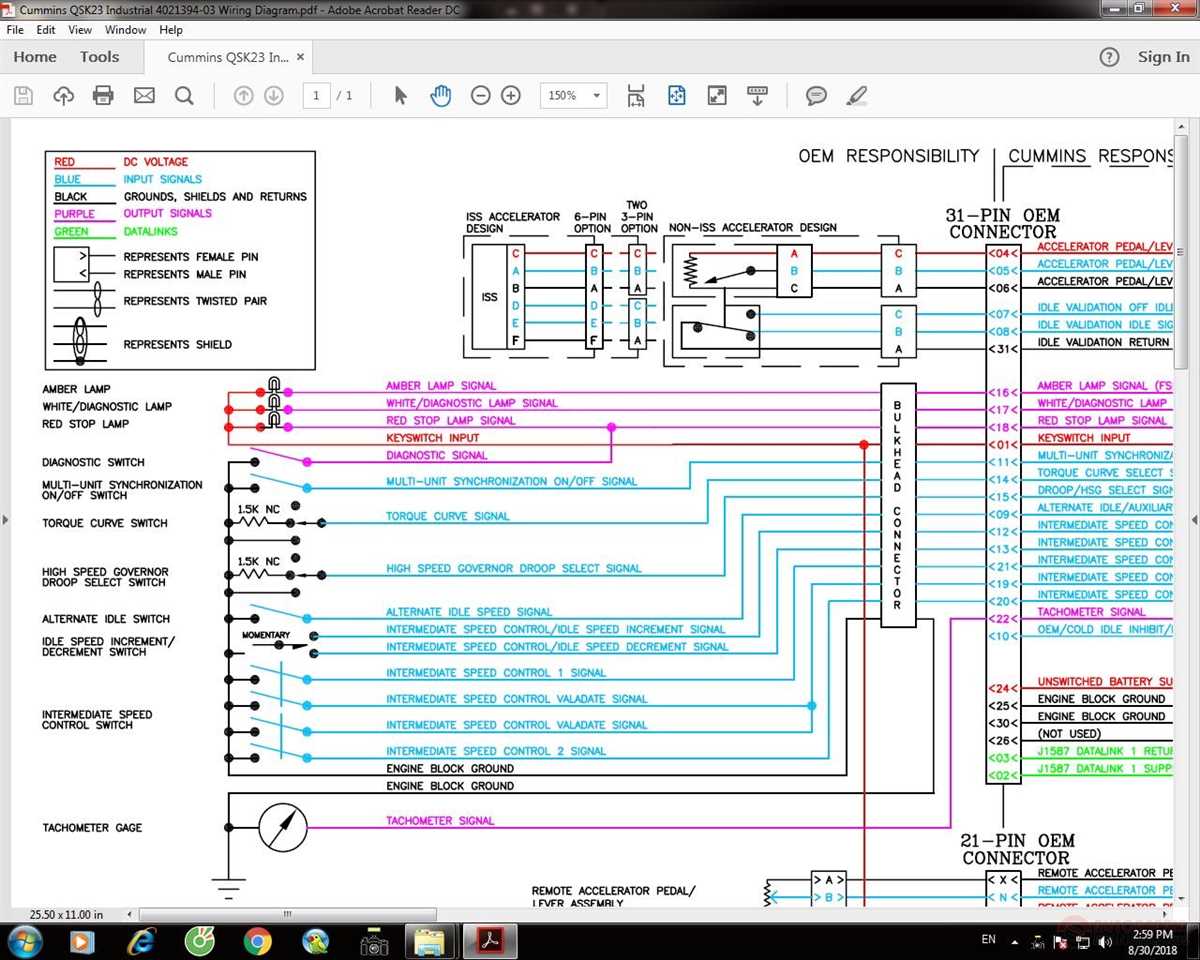 What is a Cummins ISX wiring diagram?