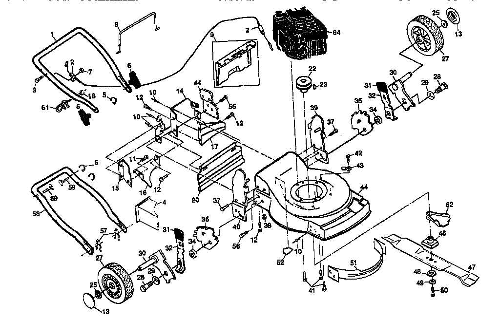 Craftsman rototiller parts diagram