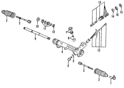 diagram of 2002 ford mustang pats in steering wheel
