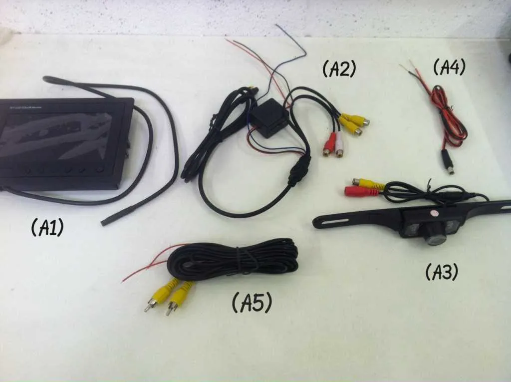 rear view camera wiring diagram