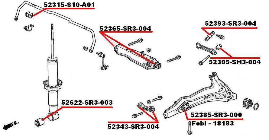 About the 1998 Honda CRV Rear Suspension