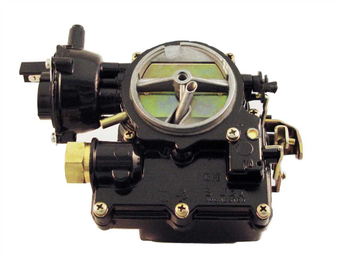 Rochester 2 jet carburetor diagram