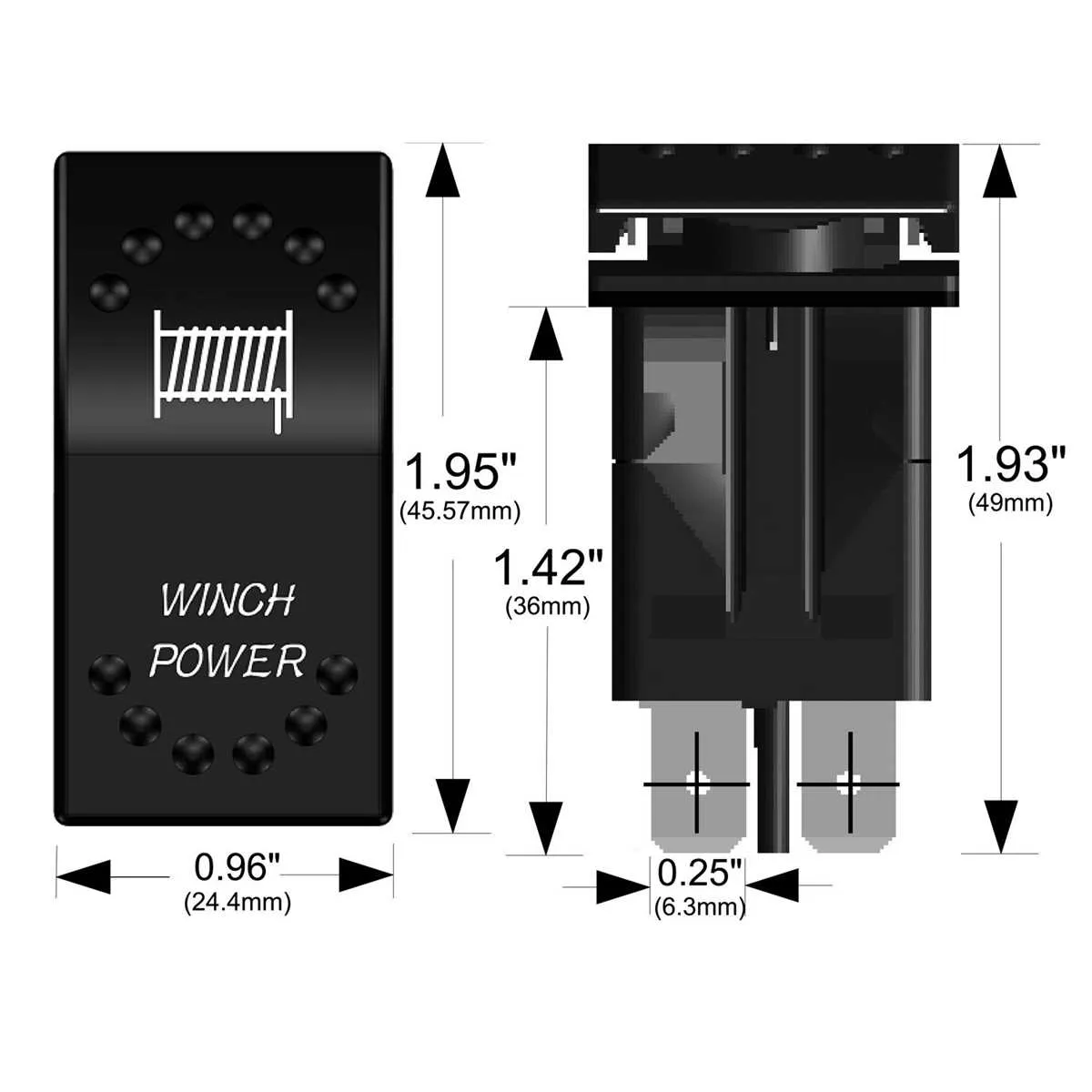 5 pin rocker switch wiring diagram