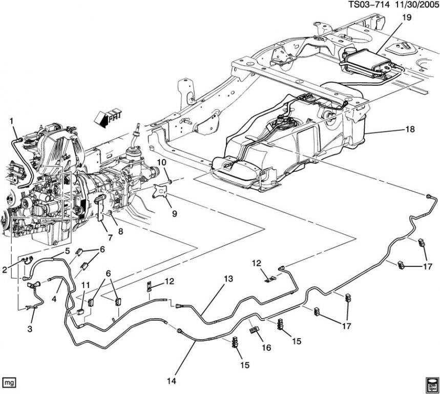 Where to Find a Fuel Line Diagram for a 2005 Chevy Cobalt