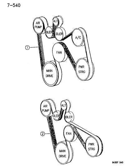 serpentine belt diagram for 6.7 cummins