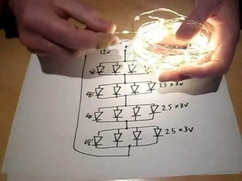 schematic 3 wire led christmas lights diagram