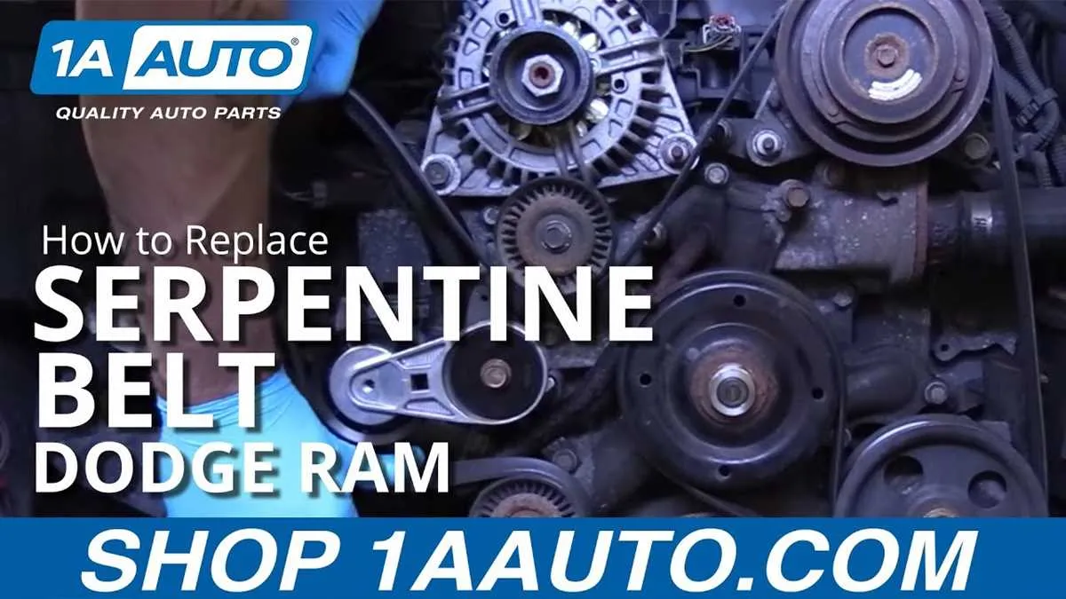 serpentine belt diagram 5.7 hemi