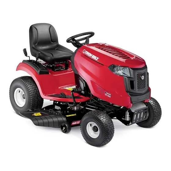 42 inch troy bilt pony deck spring diagram