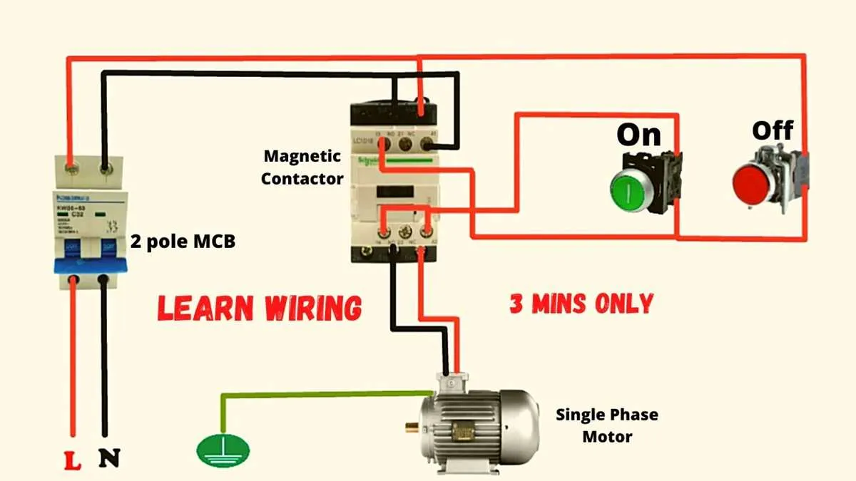 single phase reversible motor wiring diagram