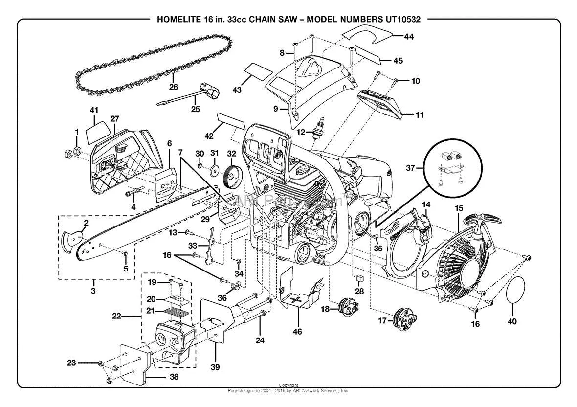 stihl 029 super parts diagram