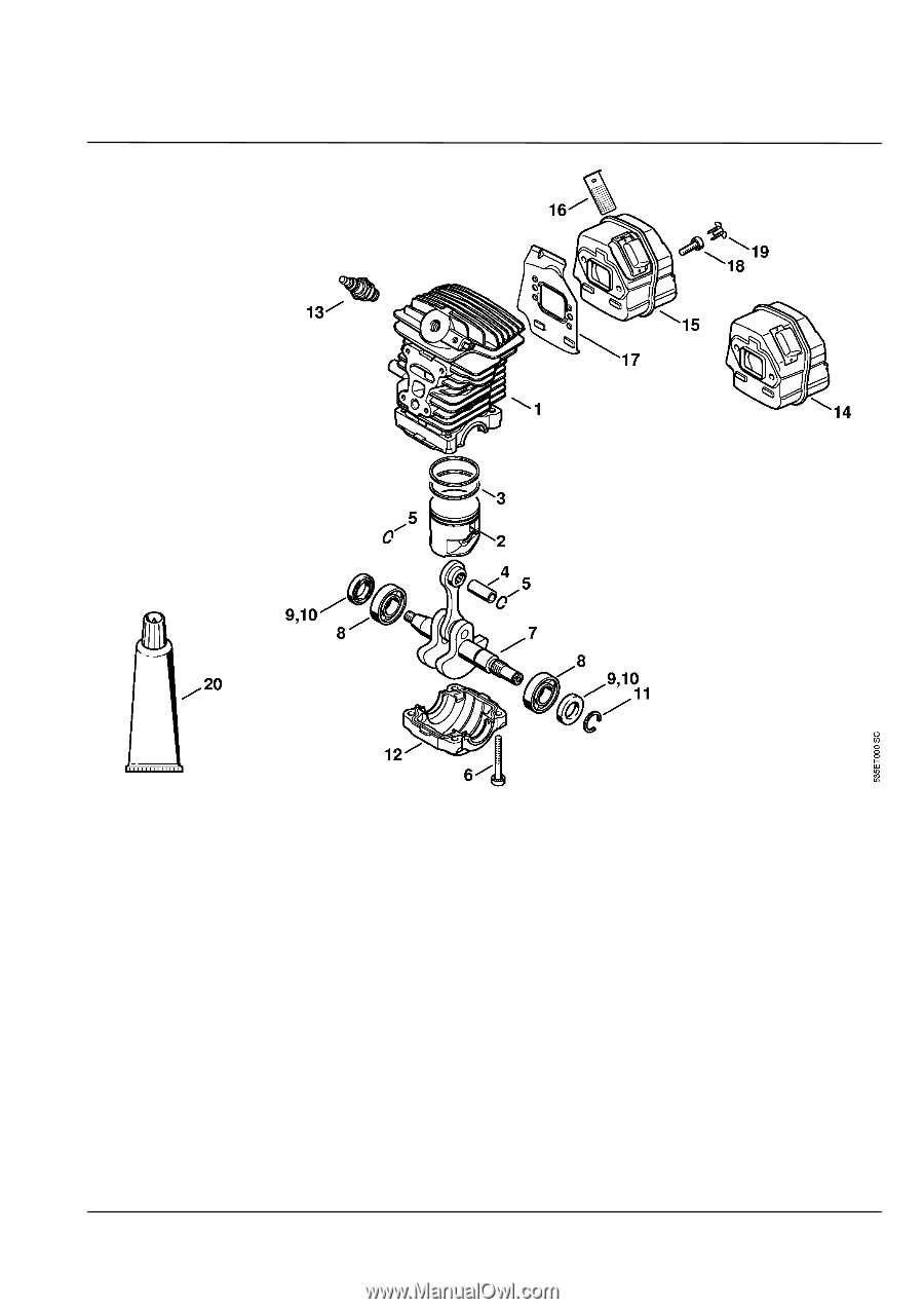 Understanding the Stihl Chainsaw MS211C Parts Diagram