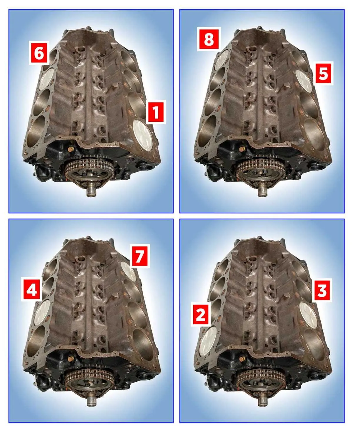 chevy 5.7 vortec firing order diagram
