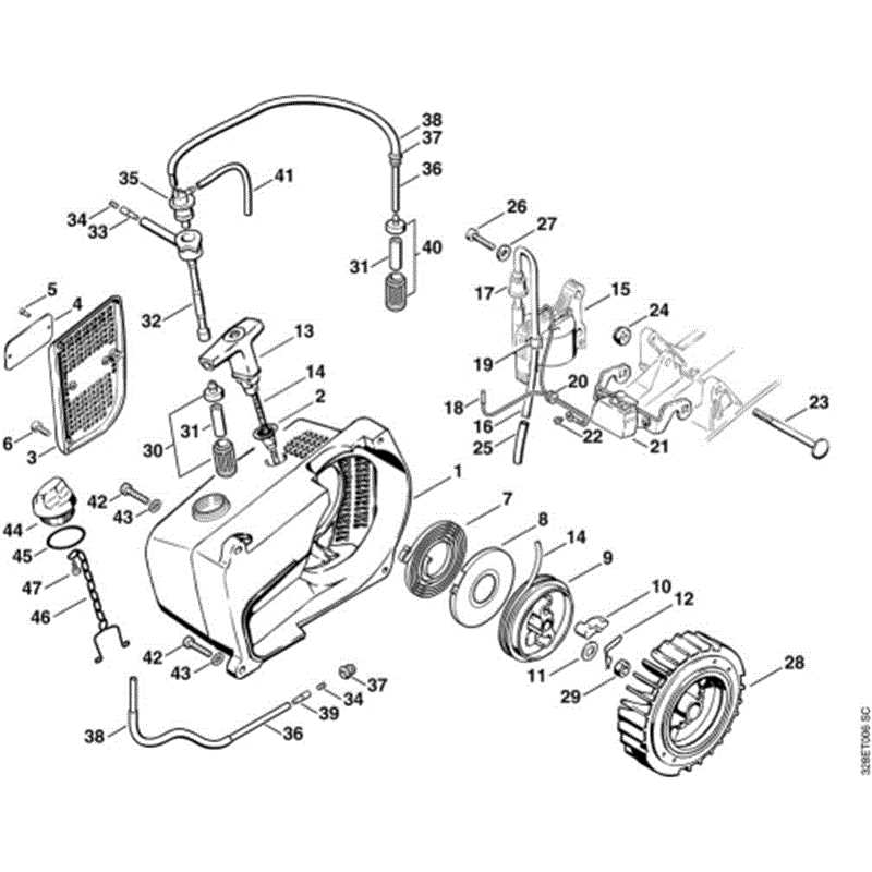 Stihl ts700 parts diagram