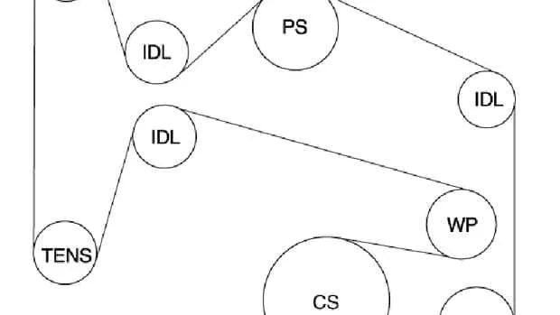 3.5 impala belt diagram