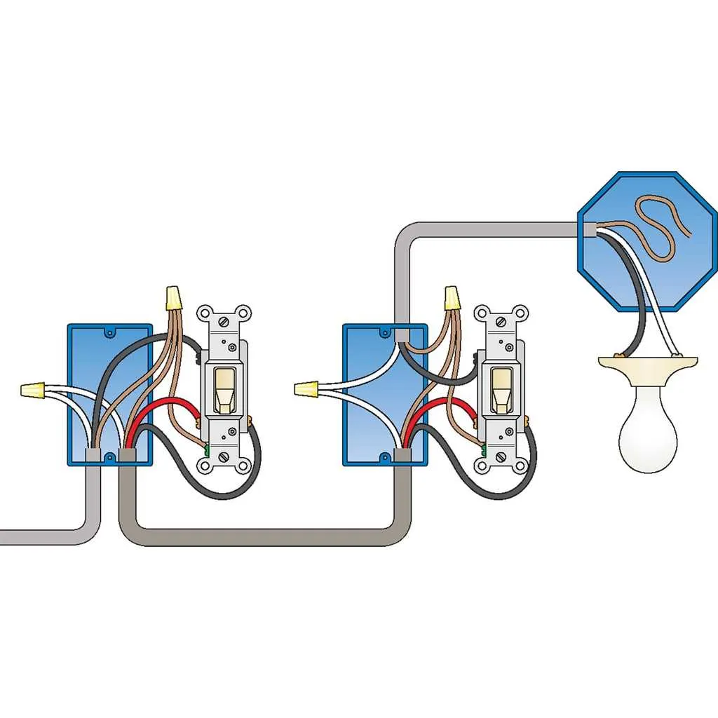 three wire switch diagram