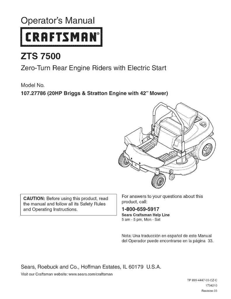 Tips for Upgrading and Customizing Craftsman ZTS 7500 Deck