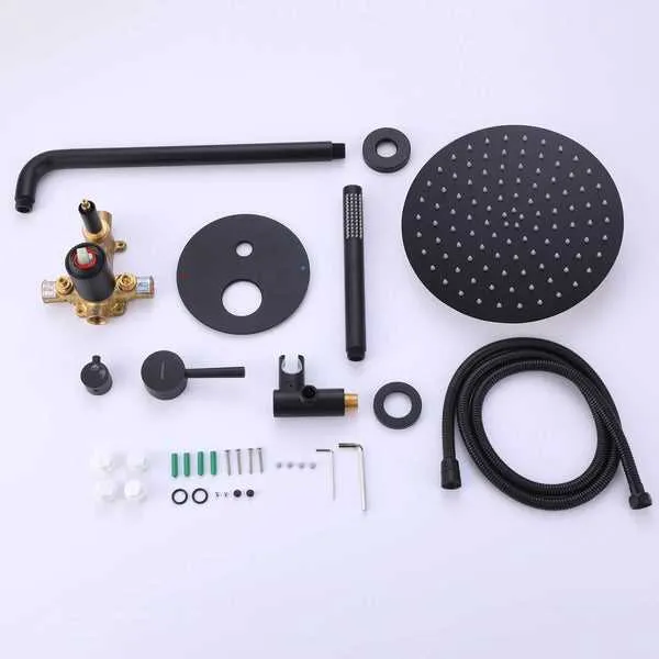 parts of a shower faucet diagram