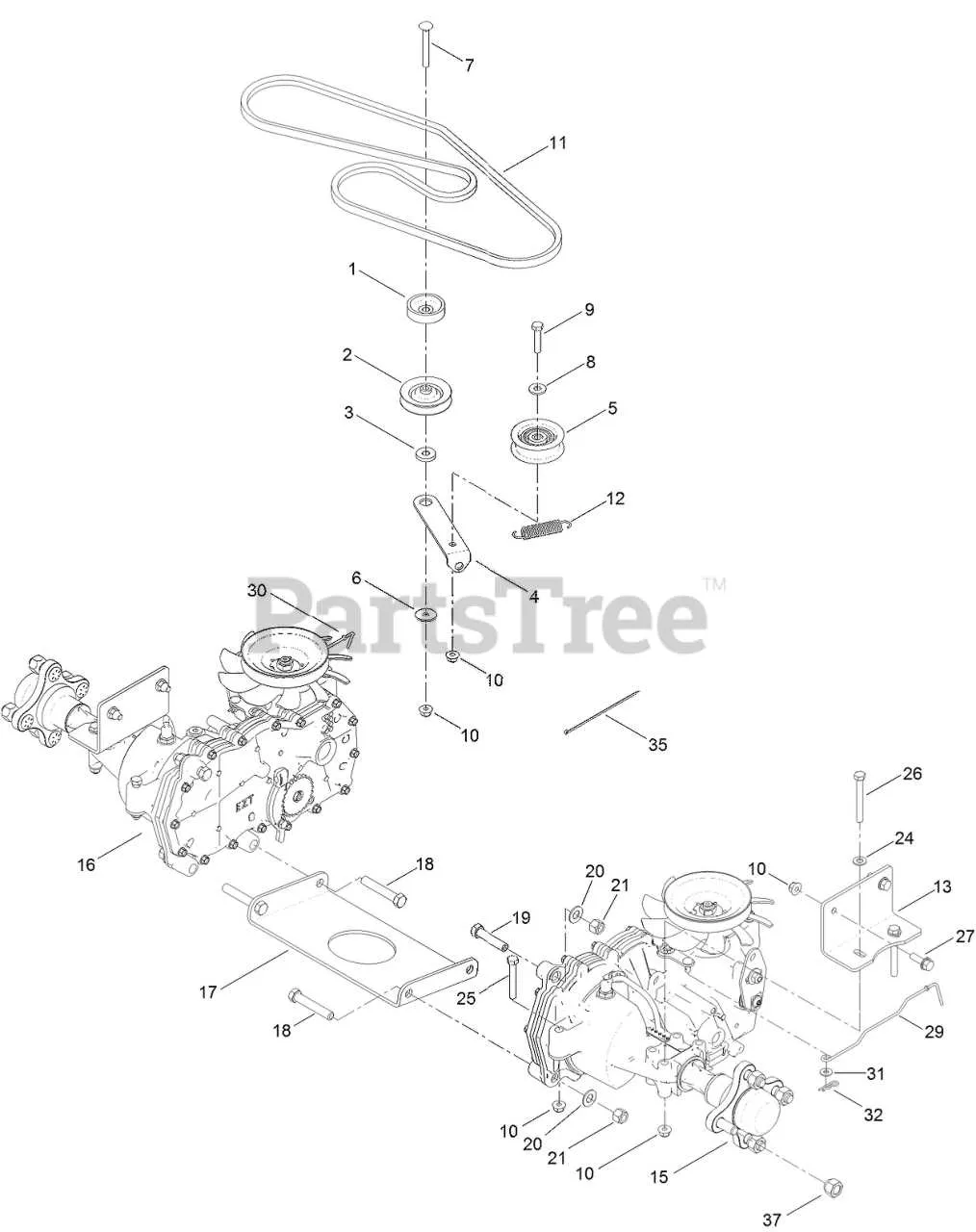 toro timecutter ss5000 parts diagram