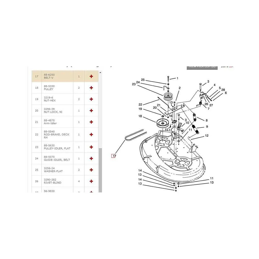 toro wheel horse belt diagram
