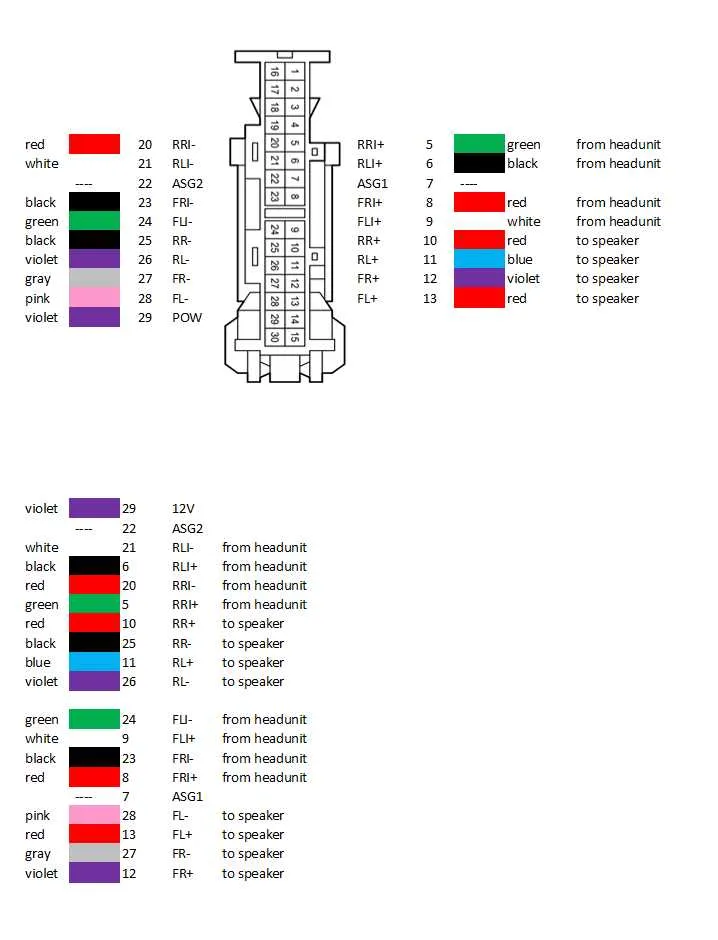 toyota radio wiring diagram