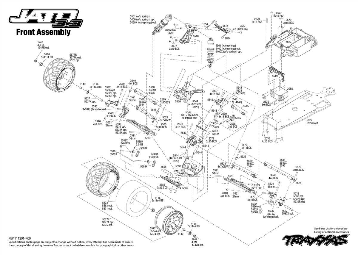 Traxxas nitro 4-tec parts diagram