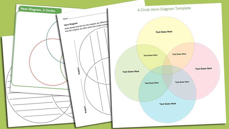 How to Create a Venn Diagram in PDF Format