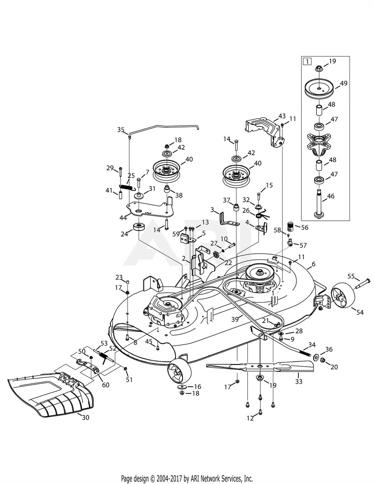 Why Understanding the Troy Bilt 42 Deck Diagram is Important