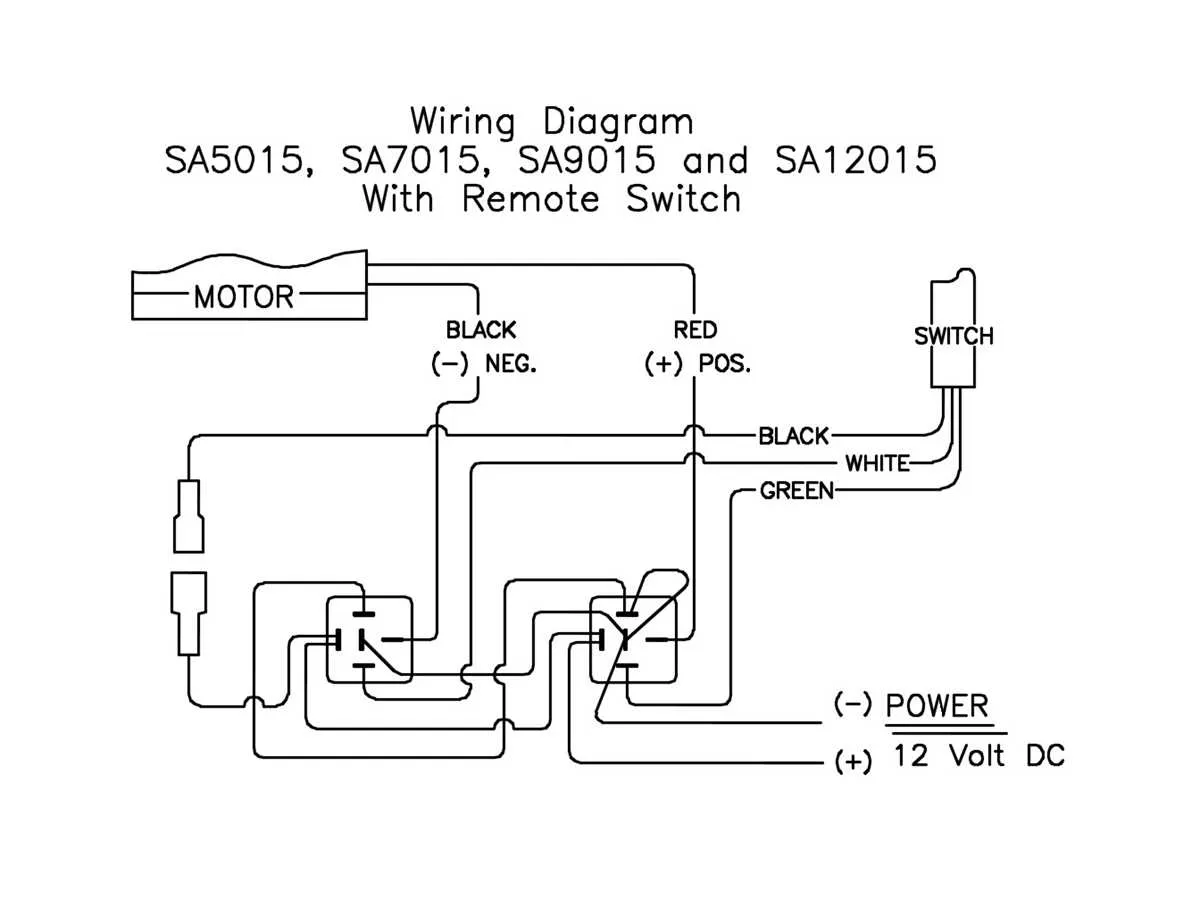 wireless winch remote wiring diagram