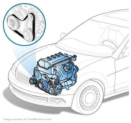 2008 nissan altima 2.5 serpentine belt diagram