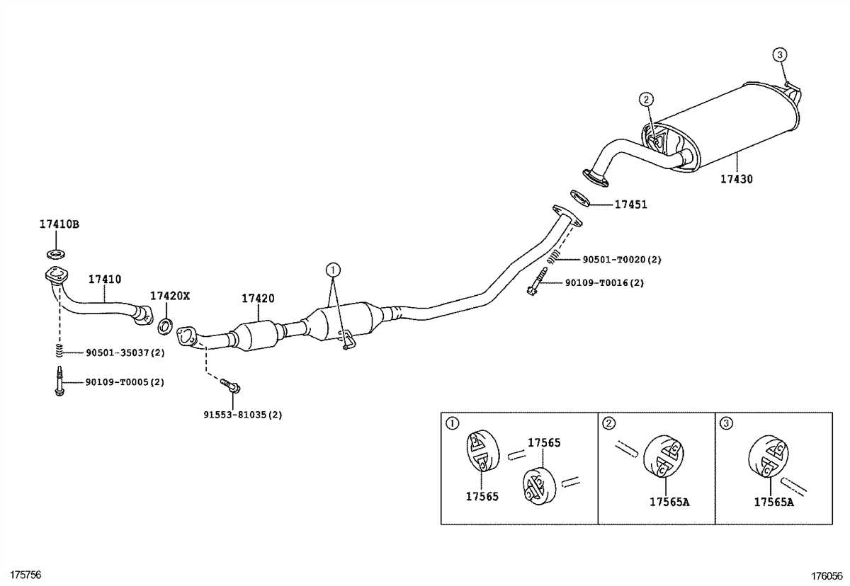 2008 dodge dakota exhaust system diagram