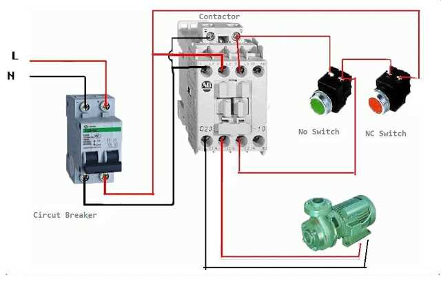 Single phase ac wiring diagram