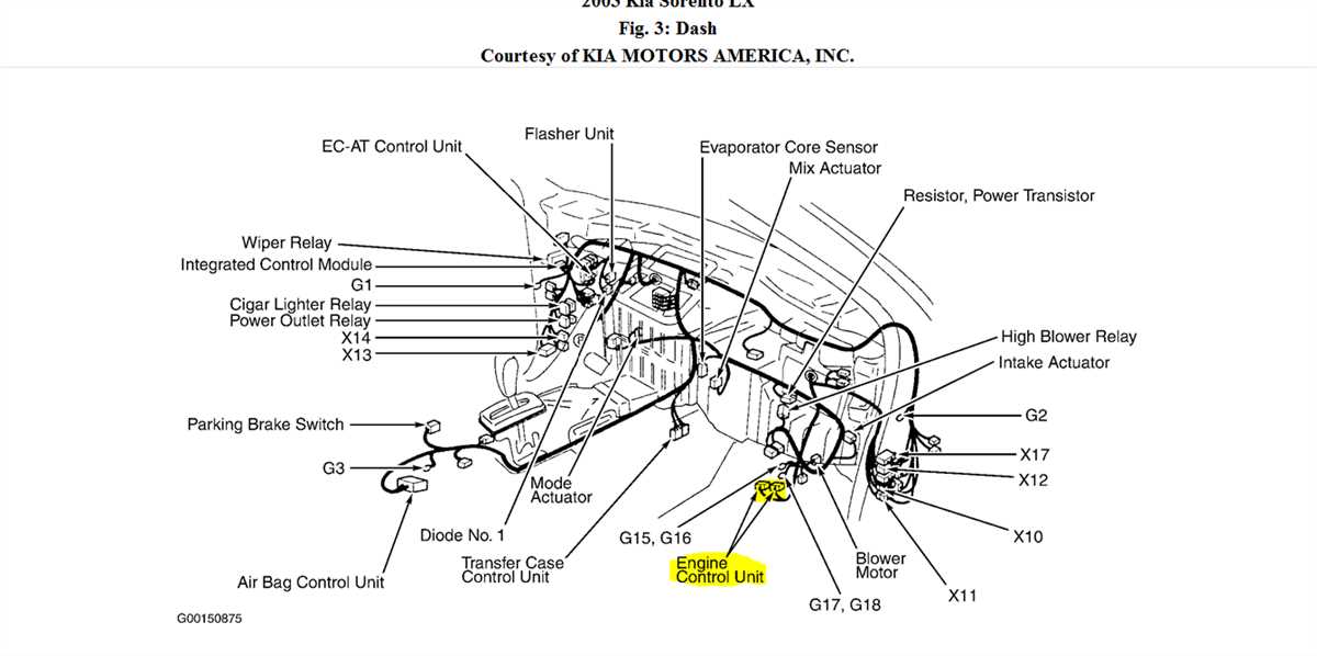 2003 kia sorento parts diagram