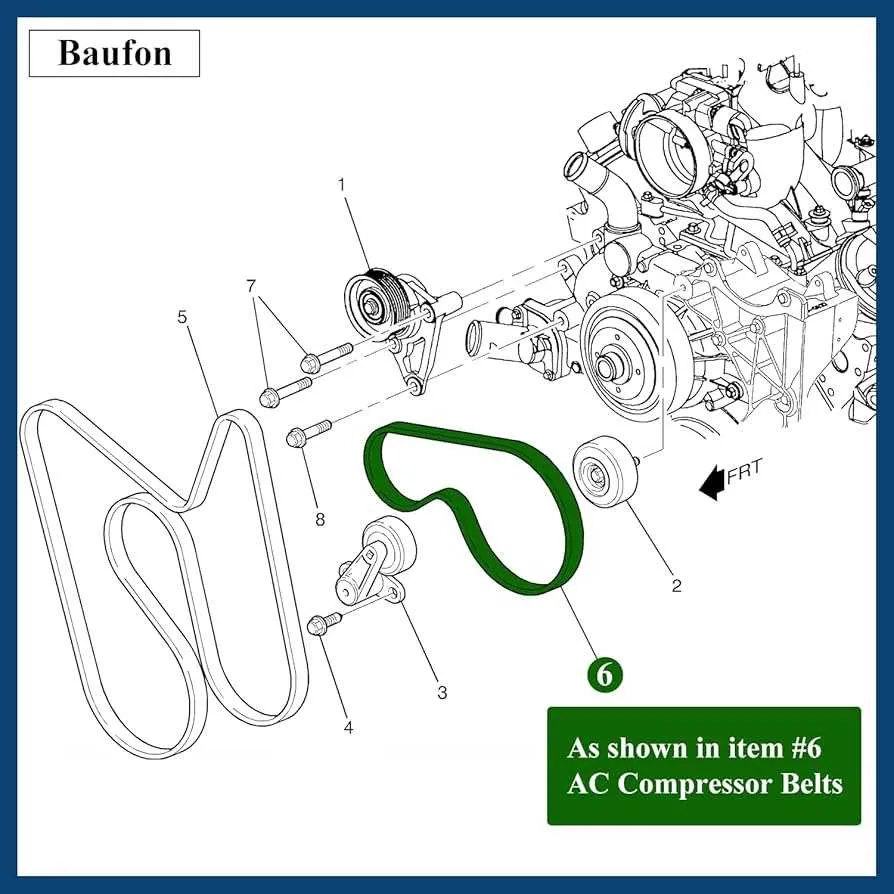 4.3 vortec belt diagram no ac
