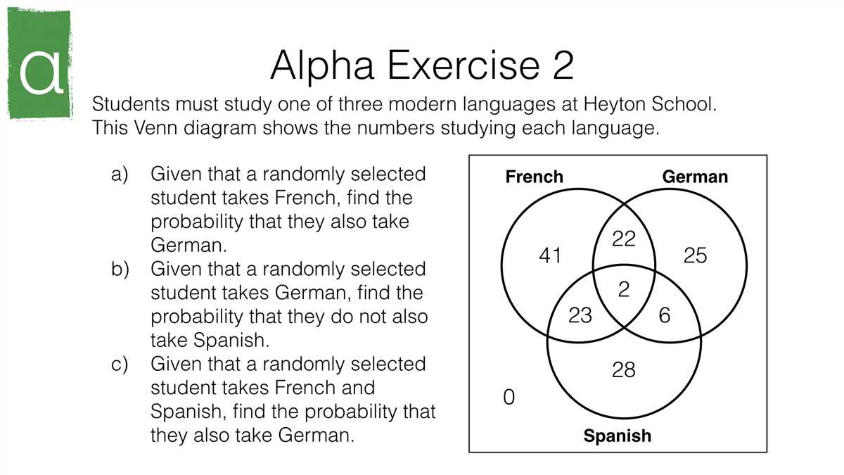 Calculating elements in Venn diagrams