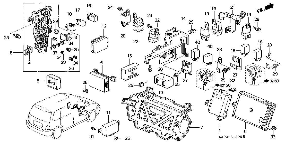 Components of the Honda Odyssey Exhaust System