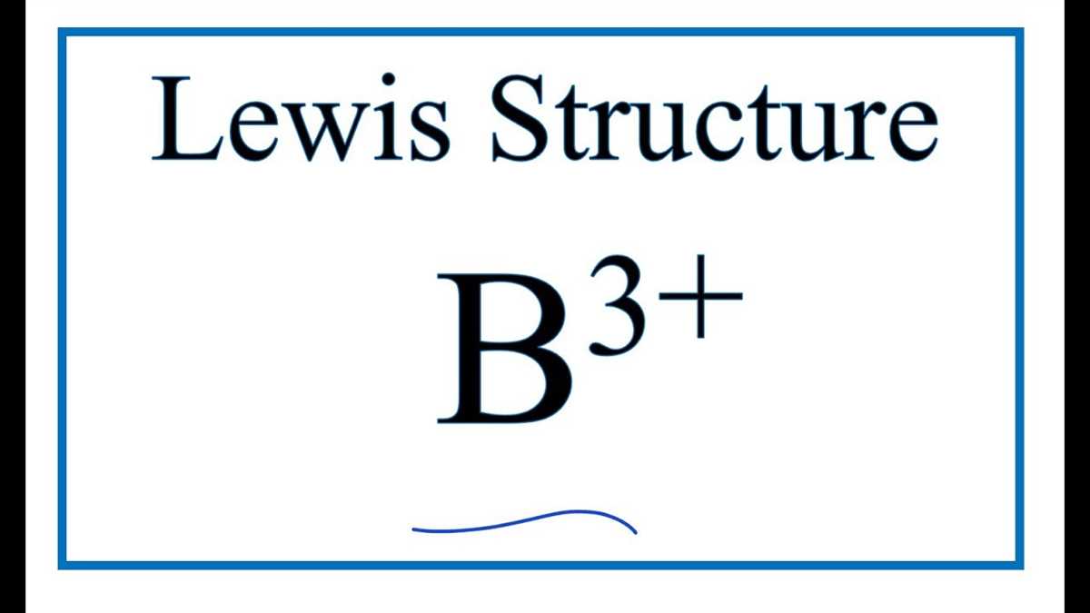 Boron's Lewis Dot Diagram: Visualizing Electron Distribution