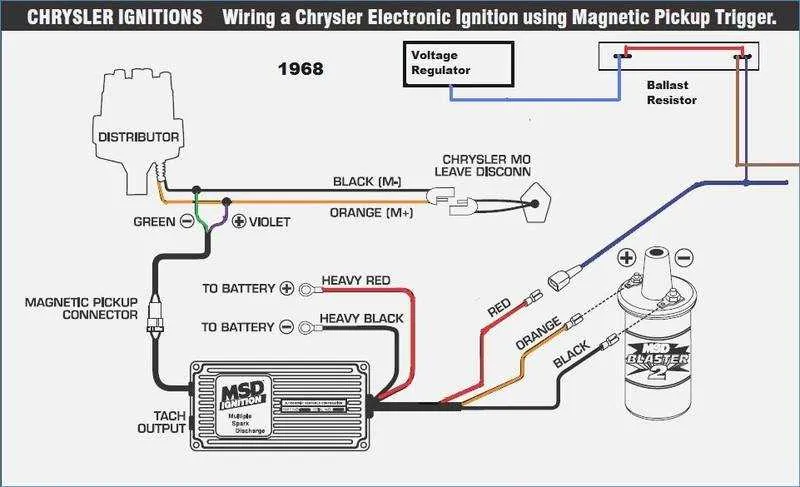 msd digital 6al wiring diagram